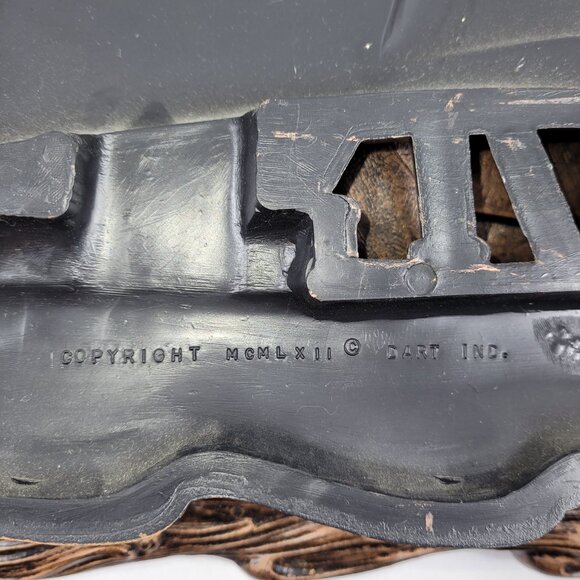 Dart 1962 Plastic Wall Ship 23"x27" Set 2 Vintage Large Schooner Frigate Corsair - Picture 2 of 2